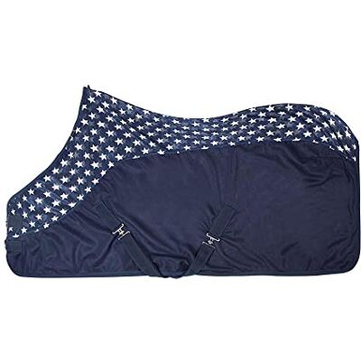 PFIFF 102480 Coperta per mosche "Stella", blu-bianco 125 PFIFF 102480 Coperta per mosche "Stella", blu-bianco 125