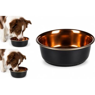 Flamingo Ezra Ciotola per cani, 0,9 l, in acciaio inossidabile/inox, antiscivolo, lavabile in lavastoviglie Flamingo Ezra Ciotola per cani, 0,9 l, in acciaio inossidabile/inox, antiscivolo, lavabile in lavastoviglie