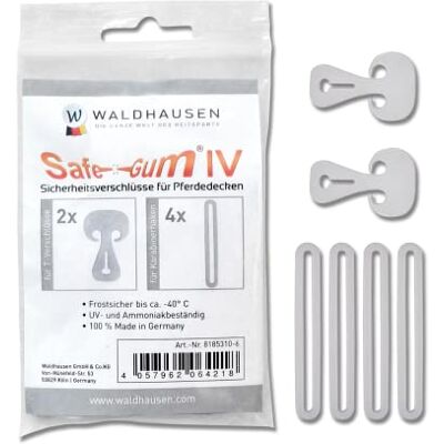 Waldhausen Safe-Gum, Silbergrau, Tüte (6er Set gemischt) Waldhausen Safe-Gum, Silbergrau, Tüte (6er Set gemischt)