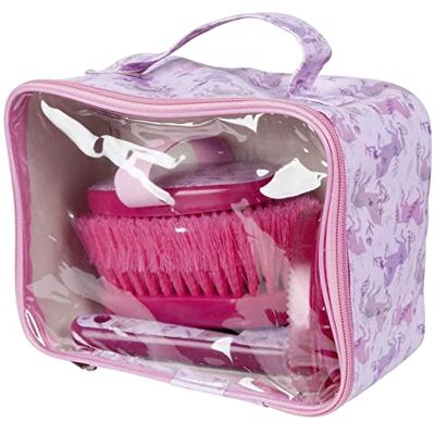 HKM Set pulizia- Rosa/Lilla Taglia unica HKM Set pulizia- Rosa/Lilla Taglia unica