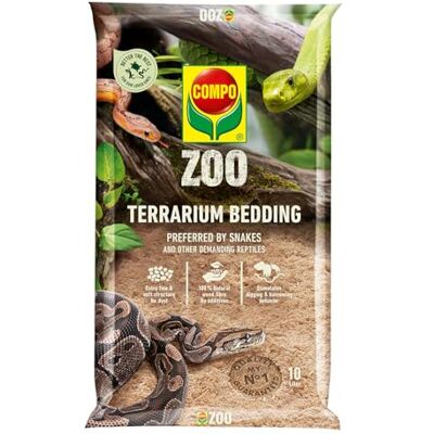 Compo ZOO Lettiera per terrari di serpenti, 10 litri Compo ZOO Lettiera per terrari di serpenti, 10 litri