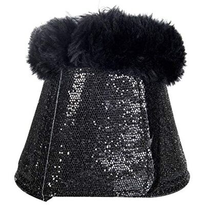HKM 4057052190087 Campanelle per Zoccoli -Glitter-9100, Colore: Nero HKM 4057052190087 Campanelle per Zoccoli -Glitter-9100, Colore: Nero