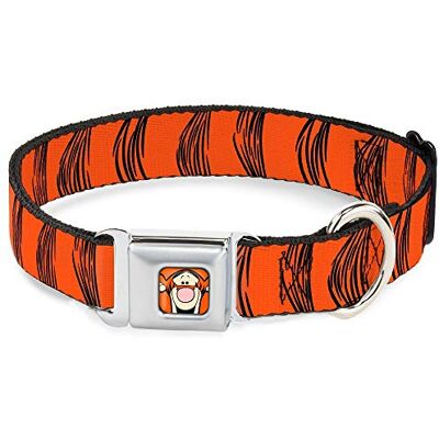 Buckle-Down DYHY Collare per Cani con Faccia Tigre, Largo-Grande, 45,7-81,3 cm Buckle-Down DYHY Collare per Cani con Faccia Tigre, Largo-Grande, 45,7-81,3 cm