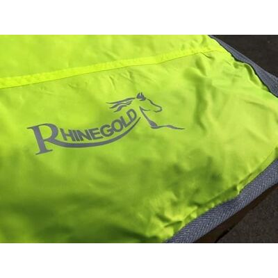 Coperta per Cavalli Rhinegold - Gialla - Impermeabile - Traspirante - Fisso per Stalla - Equipaggiamento Equestre Coperta per Cavalli Rhinegold - Gialla - Impermeabile - Traspirante - Fisso per Stalla - Equipaggiamento Equestre