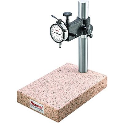 Starrett 653 GJ Comparatore quadrante con base in granito, 0 – 50 – 0 Dial Reading, 0 – 0,6 cm Range, 0 cm Graduation Starrett 653 GJ Comparatore quadrante con base in granito, 0 – 50 – 0 Dial Reading, 0 – 0,6 cm Range, 0 cm Graduation