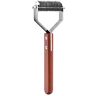 Yunt Sottopelo Rake per cani gatti professionale Dematting pettine Dog Deshedding strumento pennello con manico in legno 20 lame in acciaio INOX