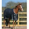 Turner Equestrian 100 g nero 600d e 1200d Ripstop Horse turnout tappeti 5'3-7'0 cm (5'9", nero (1200 denari))