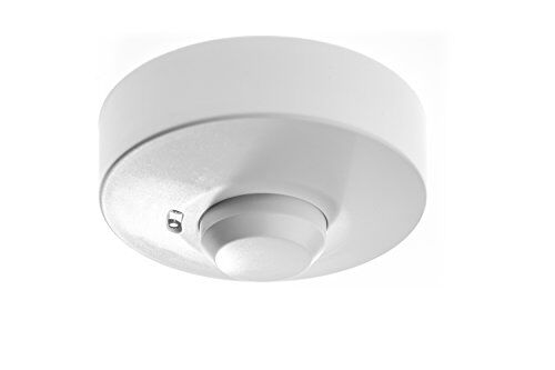 HUBER MOTION 33HF Rilevatore di movimento radar 360° per uso interno, rilevatore di movimento a soffitto, IP20 I 230V, rilevatore di movimento a soffitto LED adatto, tecnologia a 3 fili