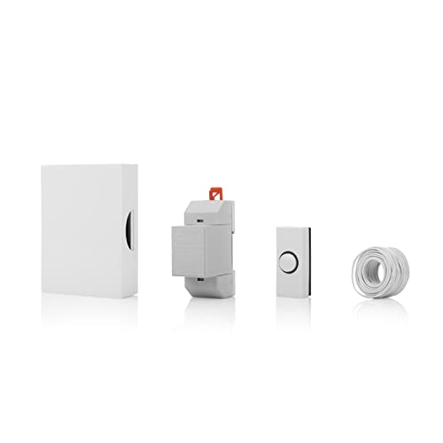 Byron (720K) Set Campanello Cablato, Bianco