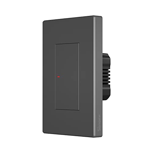 SONOFF Interruttore meccanico a pulsante 2.4G WIFI a parete, telecomando intelligente eWeLink, interruttore timer, controllo vocale, compatibile con Alexa e Google Home