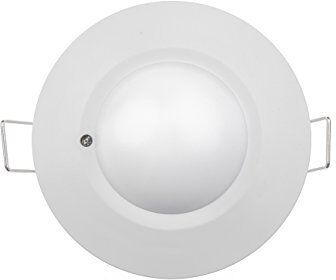 HUBER MOTION 65HF rilevatore di movimento 360° per interni I rilevatore di movimento da incasso, rilevatore di movimento a soffitto adatto a LED, sensore di movimento, tecnologia a 3 fili