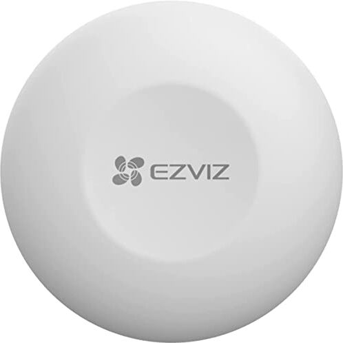 EZVIZ T3C Mini Wireless Pulsante Smart di Controllo, Versatile a 2 Vie (modalità di Armo/Disarmo e di Emergenza), Richiede Hub A3, Connessione Zigbee