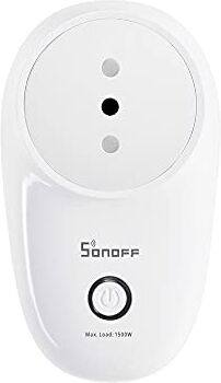 SONOFF S26R2TPL-IT 10A Presa Elettrica Intelligente (Smart), Wireless e Controllo Remoto, Funziona con Alexa, Controlla i tuoi dispositivi da qualsiasi luogo grazie all'APP