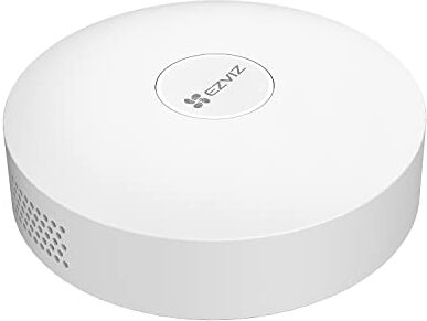 EZVIZ A3 Centralina Controllo Domestico Fino a 64 Sensori, Rete Cablata e Wi-Fi a 2,4 GHz, 20 Suoni di Allarme, Connessione Zigbee