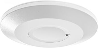 HUBER MOTION 35HF Rilevatore di movimento radar 360° per uso interno particolarmente piatto rilevatore di movimento a soffitto, IP20 I 230V, adatto ai LED, tecnologia a 3 fili