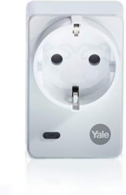 YALE Presa intelligente per allarme Sync , copertura 200m, Funziona con Alexa, Google Assistant, Philips Hue