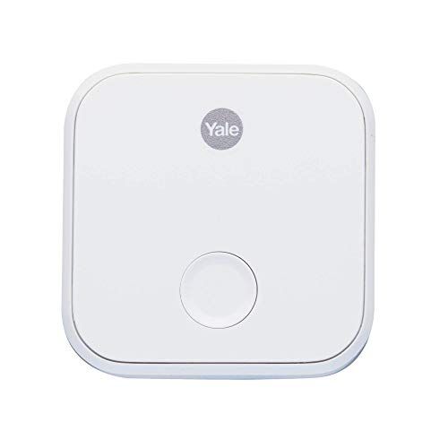 YALE Connect WI-FI Bridge per serratura intelligente LINUS Smart Lock , consente accesso da remoto, controllo accessi, invio chiavi digitali e integrazione con assistenti vocali.