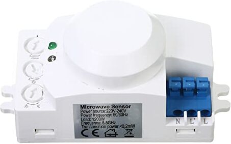 WANGCL 5,8 GHz HF Sistema LED microonde sensore di Movimento 360 Gradi sensore di Movimento sensore di Movimento KKRper