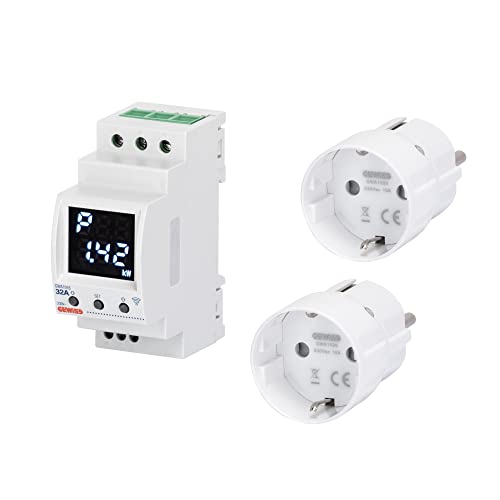 Gewiss Kit Preconfigurato P-Comfort Rf Zigbee e Smart Plug, 2 Smart Plug, Multicolore