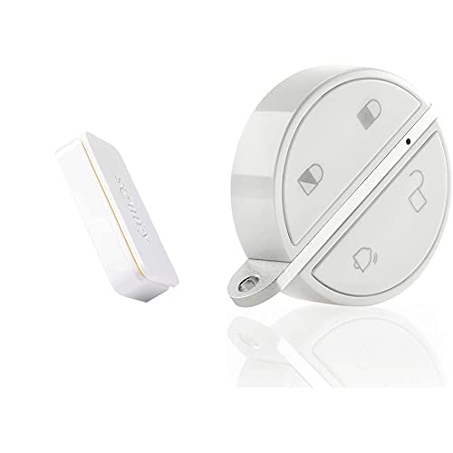 somfy Intellitag Sensore Antifurto I Sensore Di Sicurezza I Rileva Vibrazioni I Accessorio Per Porte E Finestre & Badge Key Fob I Telecomando Antifurto Professionale I Disarmo Automatico Allarme