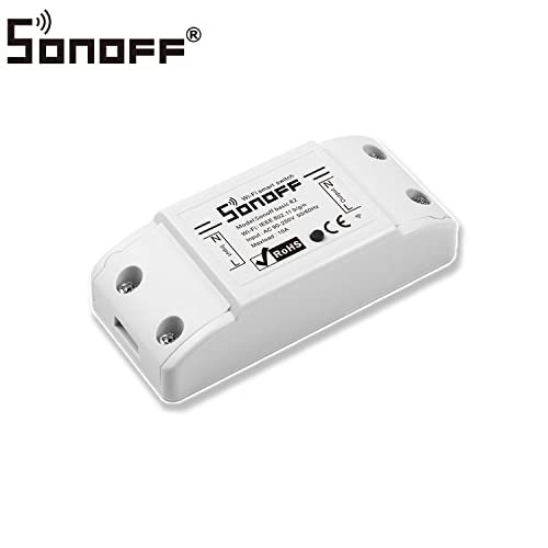 SONOFF Basic Wireless Smart Switch 10A Interruttore Intelligente WiFi Domestico Compatibile Con Amazon Alexa e Google Home