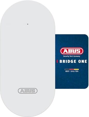 Abus Bridge One Bridge WLAN Estensione per i prodotti  One Controllo e gestione delle autorizzazioni in remoto Integrazione in Smart Home Controllo vocale Bianco