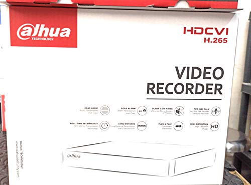 DAHUA [XVR5116H-4KL-X] DVR 5EN1 H265 16ch 4K@6fps +8IP 8MP 1HDMI 1HDD