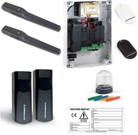 Generico ECI ELETTROFORNITURE KIT SET ORIGINALE DITEC DITPWR35HLS SET PER CANCELLO A 2 ANTE BATTENTI FINO A 7 M 3,5 + 3,5 M DITEC DITPWR35HL