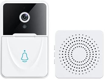 WANGCL Videocamera senza fili Campanello Visual Smart Security Campanello con rilevamento del movimento Visione notturna Audio a 2 vie Monitoraggio in tempo reale