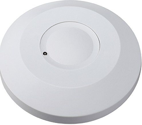 Maclean MCE 133 Sensore Rivelatore di Movimento a Microonde da Soffitto Sensore Crepuscolare Regolabile Timer Regolabile Rivelamento Fino a 16m