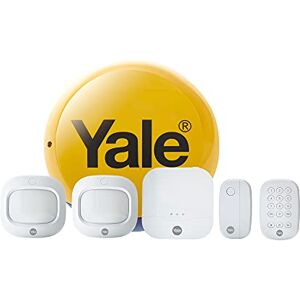 Yale Sync Smart Home Alarm Kit da 6 pezzi. Include hub di sincronizzazione allarme, sirena esterna, 1 contatto porta/finestra, 2 rilevatori di movimento PIR, tastiera, funziona con Alexa, Yale Sync Smart Home Alarm Kit da 6 pezzi. Include hub di sincronizzazione allarme, sirena esterna, 1 contatto porta/finestra, 2 rilevatori di movimento PIR, tastiera, funziona con Alexa,