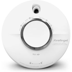 Fireangel Rilevatore Fumo e Monossido di Carbonio Combinato , Durata 10 Anni, Allarme Monossido e Sensore Fumo Allarme Antincendio Fireangel Rilevatore Fumo e Monossido di Carbonio Combinato , Durata 10 Anni, Allarme Monossido e Sensore Fumo Allarme Antincendio