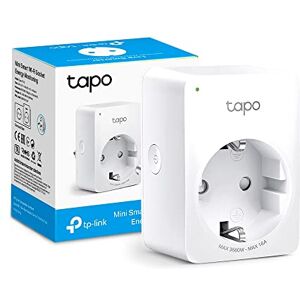 Tapo P110 Presa Intelligente con Monitoraggio Energia, Smart Plug Compatibile con Alexa e Google Home, Monitora il Consumo di Energia, Controllo Remoto Tramite APP , 16A, 3680W Tapo P110 Presa Intelligente con Monitoraggio Energia, Smart Plug Compatibile con Alexa e Google Home, Monitora il Consumo di Energia, Controllo Remoto Tramite APP , 16A, 3680W