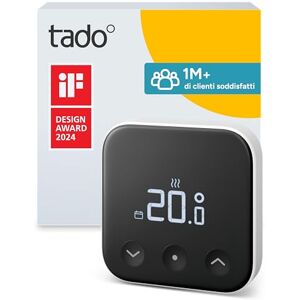 Termostato intelligente cablato Tado Wired X - Estensione come termostato di stanza cablato, controllo del riscaldamento Termostato intelligente cablato Tado Wired X - Estensione come termostato di stanza cablato, controllo del riscaldamento