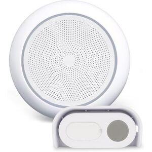 SCS Sentinel Suoneria senza fili Uso interno Portata campanello 200 m in campo libero 15 melodie Materiale: ABS IP55 HaloBell 300 SCS Sentinel Suoneria senza fili Uso interno Portata campanello 200 m in campo libero 15 melodie Materiale: ABS IP55 HaloBell 300