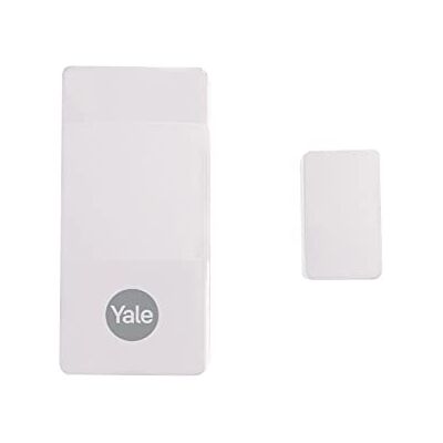 Yale Mini contatto porta/finestra, accessorio per allarme sincronizzazione, discreto ed elegante, portata 200 m, funziona con Alexa, Google Assistant e Philips Hue Yale Mini contatto porta/finestra, accessorio per allarme sincronizzazione, discreto ed elegante, portata 200 m, funziona con Alexa, Google Assistant e Philips Hue