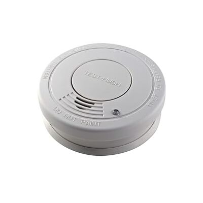 MKC -127A Rilevatore di Fumo Sensore Fotoelettrico 85dB – Allarme Antincendio da Soffitto con Funzione HUSH, Pulsante Test, EN 14604, Batteria 9V MKC -127A Rilevatore di Fumo Sensore Fotoelettrico 85dB – Allarme Antincendio da Soffitto con Funzione HUSH, Pulsante Test, EN 14604, Batteria 9V