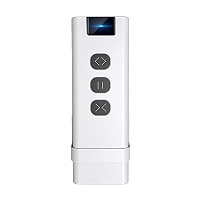LEDLUX SH1901, Telecomando RF 433MHz, Mono Canale Con 3 Tasti, Porta Telecomando Incluso, Per Tapparelle Elettriche LEDLUX SH1901, Telecomando RF 433MHz, Mono Canale Con 3 Tasti, Porta Telecomando Incluso, Per Tapparelle Elettriche