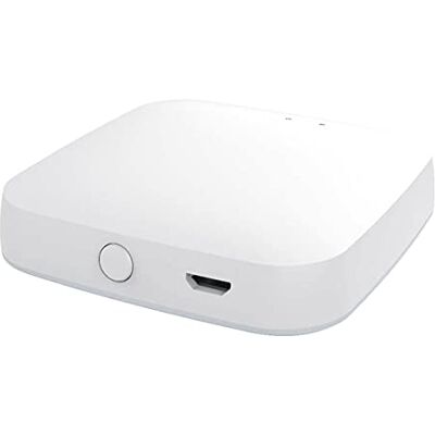 LEDLUX ZigBee 3.0 Gateway Wireless, WiFi ZigBee Hub Bridge, APP Tuya Smart Life, Collega Fino a 30 Dispositivi ZigBee LEDLUX ZigBee 3.0 Gateway Wireless, WiFi ZigBee Hub Bridge, APP Tuya Smart Life, Collega Fino a 30 Dispositivi ZigBee