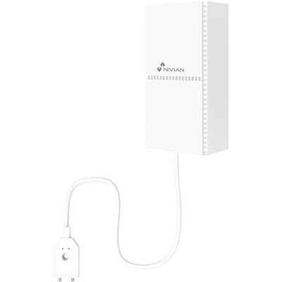 NIVIAN Sensore Allagamento Wireless 433MHz per Allarmi Rilevatore di Perdite d’Acqua a Batteria Funzione 24h Portata 100m Installazione Facile Senza Fili NIVIAN Sensore Allagamento Wireless 433MHz per Allarmi Rilevatore di Perdite d’Acqua a Batteria Funzione 24h Portata 100m Installazione Facile Senza Fili