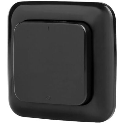 Interruttore wireless nero Smartwares - Comando a distanza Interruttore wireless nero Smartwares - Comando a distanza