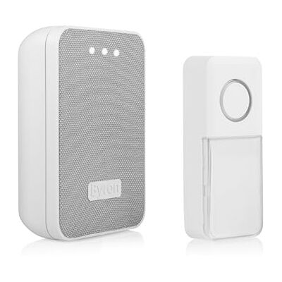 Kit Campanello Wireless Byron Bianco - Campanello, Modello DBY-22321NP Kit Campanello Wireless Byron Bianco - Campanello, Modello DBY-22321NP