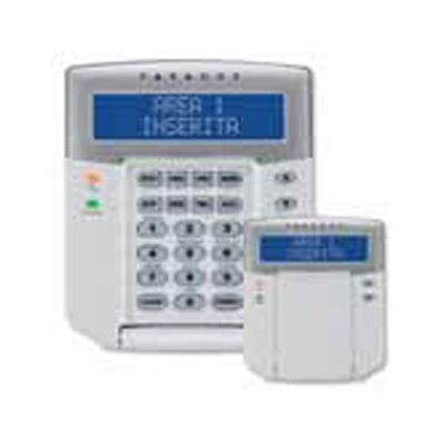 Paradox K641+ Tastiera con visualizzatore alfanumerico LCD con retroilluminazione colore blu ad alta visibilità, 2 righe di 16 caratteri con scritte programmabili. Colore bianco. Paradox K641+ Tastiera con visualizzatore alfanumerico LCD con retroilluminazione colore blu ad alta visibilità, 2 righe di 16 caratteri con scritte programmabili. Colore bianco.