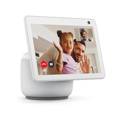 Amazon Ricondizionato Certificato Echo Show 10 (Ultimo modello) Schermo intelligente in HD con movimento e Alexa, Bianco ghiaccio Amazon Ricondizionato Certificato Echo Show 10 (Ultimo modello) Schermo intelligente in HD con movimento e Alexa, Bianco ghiaccio