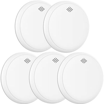 Aroha Safety Pro Rilevatore Di Fumo E Monossido Di Carbonio Sleep Line Batteria Da 10 Anni Allarme Antincendio & Rilevatore CO 5 pezzi Aroha Safety Pro Rilevatore Di Fumo E Monossido Di Carbonio Sleep Line Batteria Da 10 Anni Allarme Antincendio & Rilevatore CO 5 pezzi