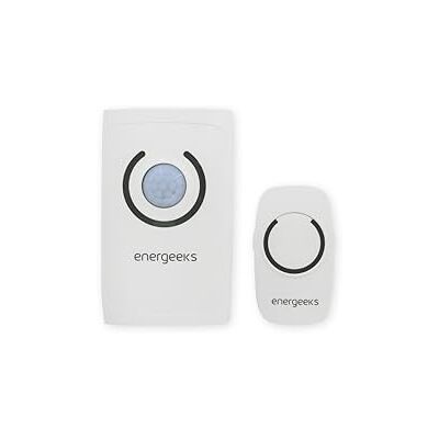 Energeeks Mini allarme Campanello senza fili con rilevatore di movimento Energeeks Mini allarme Campanello senza fili con rilevatore di movimento
