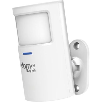 Beghelli Sensore Volumetrico Wireless DOM‑E , PIR, 300 m, 2x AA, Compatibile Sistema Allarme 60105 Beghelli Sensore Volumetrico Wireless DOM‑E , PIR, 300 m, 2x AA, Compatibile Sistema Allarme 60105