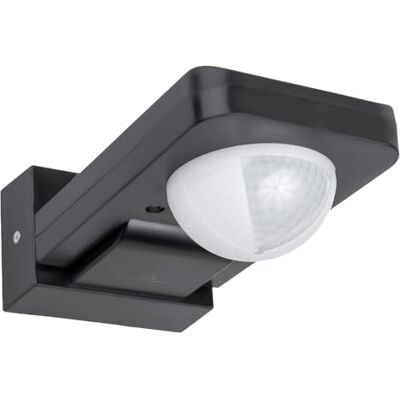 Maclean MCE243 B Sensore di movimento a infrarossi con sensore crepuscolare Campo di rilevamento di 360° fino a 20 m Sensore IP65 max 2000W (Grigio) Maclean MCE243 B Sensore di movimento a infrarossi con sensore crepuscolare Campo di rilevamento di 360° fino a 20 m Sensore IP65 max 2000W (Grigio)