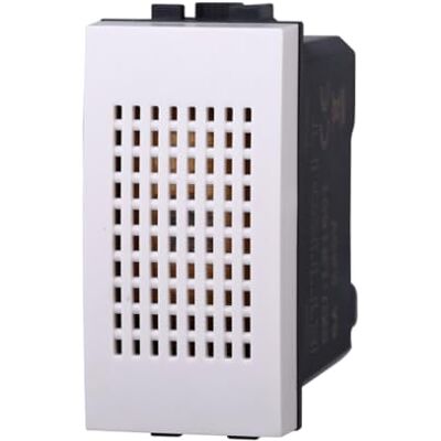 Electron 1 MODULO SUONERIA, BIANCO, COMPATIBILE CON BTICINO LIVING, PER CAMPANELLO, AVVISATORE ACUSTICO, MODULI E FRUTTI 100% COMPATIBILI, MATERIALI DI ALTA QUALITA' Electron 1 MODULO SUONERIA, BIANCO, COMPATIBILE CON BTICINO LIVING, PER CAMPANELLO, AVVISATORE ACUSTICO, MODULI E FRUTTI 100% COMPATIBILI, MATERIALI DI ALTA QUALITA'