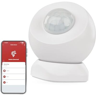 EMOS GoSmart Rilevatore di movimento a infrarossi ZigBee con app Sensore di movimento IP-2310Z per automazione domestica, luce o allarme, angolo di rilevamento 90°, distanza di rilevamento 8 m EMOS GoSmart Rilevatore di movimento a infrarossi ZigBee con app Sensore di movimento IP-2310Z per automazione domestica, luce o allarme, angolo di rilevamento 90°, distanza di rilevamento 8 m